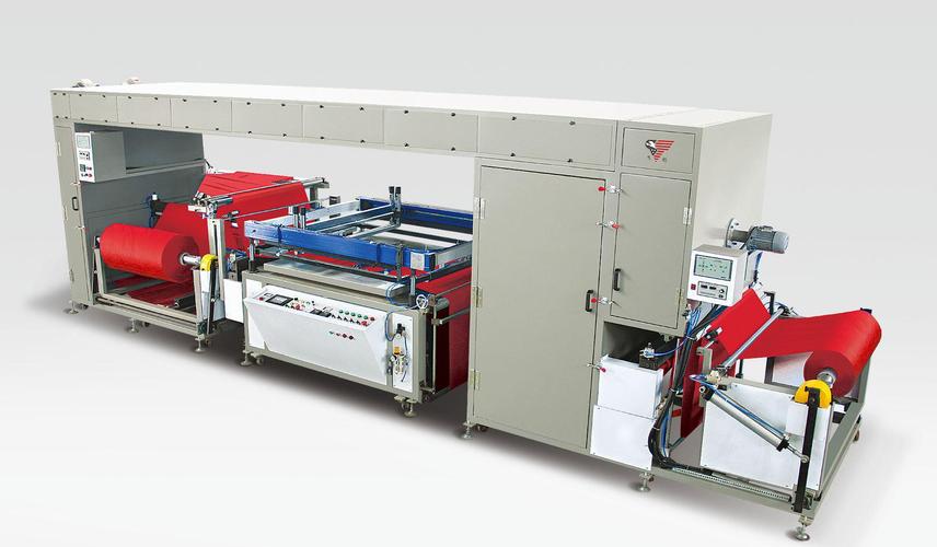 溫州飛豹機械網(wǎng)印刷機產(chǎn)品,圖片僅供參考,全自動卷對卷無紡布絲網(wǎng)印刷